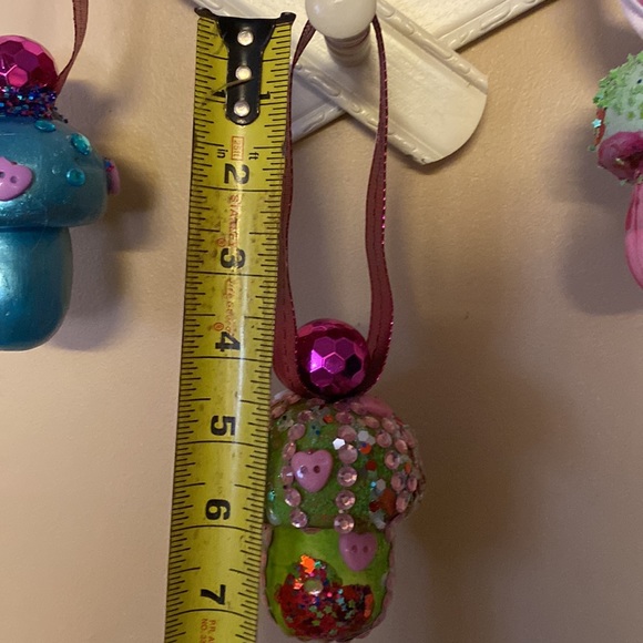 Holiday Fairy Mushroom Ornament - Picture 5 of 6